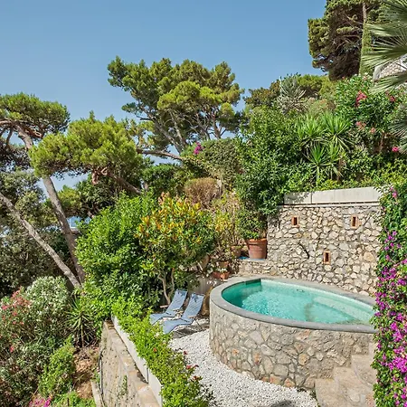Tenuta Saracena Capri, Private Front Estate With Panoramic Pool Willa Capri