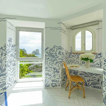 Tenuta Saracena Capri, Private Front Estate With Panoramic Pool * Κάπρι