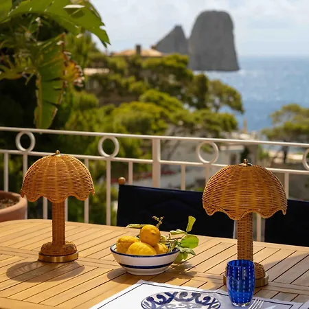 Tenuta Saracena Capri, Private Front Estate With Panoramic Pool Βίλα