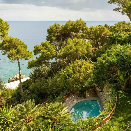 Βίλα Tenuta Saracena Capri, Private Front Estate With Panoramic Pool Κάπρι