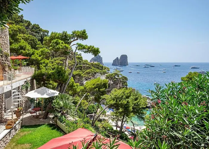 Tenuta Saracena Capri, Private Beach Front Estate With Panoramic Pool 别墅