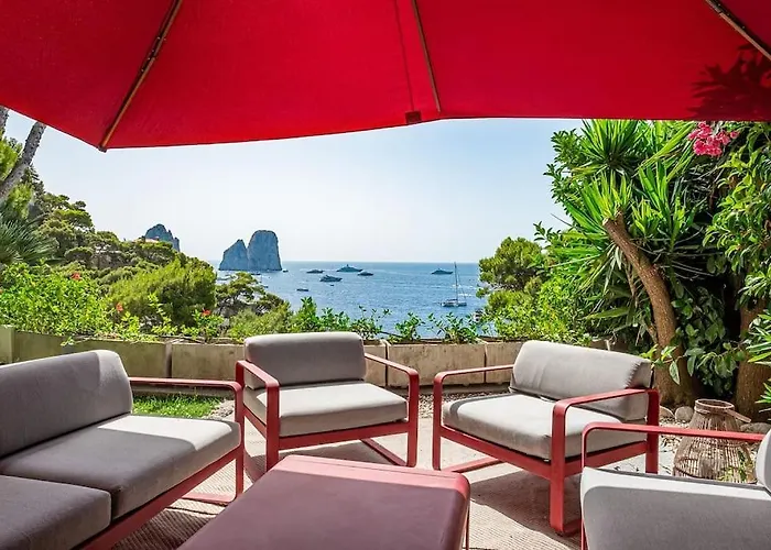 Tenuta Saracena Capri, Private Beach Front Estate With Panoramic Pool *