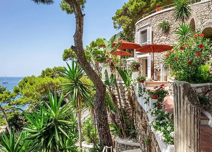 Tenuta Saracena Capri, Private Beach Front Estate With Panoramic Pool *